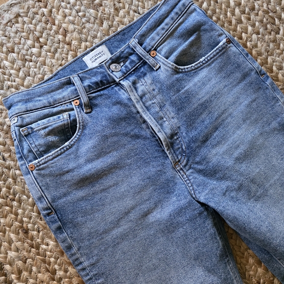 Citizens Of Humanity High Rise Blue Jeans 25 - Picture 6 of 11